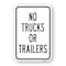 Signmission No Trucks Or Trailers, Heavy-Gauge Aluminum Rust Proof Parking Sign, 18" x 24", A-1824-24934 A-1824-24934 - alternate 1