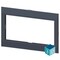 Siemens cover frame for door cutout 137.6 x 70.7 mm WxH accessory for: circuit 3VA9383-0SB10 - alternate 3
