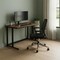Homeroots 47" Brown and Black Writing Desk 491481 - alternate 6