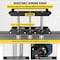 Vevor 12-In Sheet Metal Shear 3-In-1 Combination Shear Brake Roll Machine 20 GA ZHBJJ1651062260621170000 - alternate 6