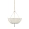 Hudson Valley Lighting Carolina 22 in. Pendant in Aged Brass by Cortney Bishop CB5722-AGB - alternate 1