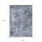 Homeroots 9' X 12' Blue Abstract Washable Non Skid Indoor Outdoor Area Rug 564240 - alternate 9
