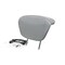 Uni Pro Backrest Extension, Fits 136/Grammer 5X1, Gray Vinyl 8729 - alternate 1