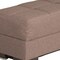 Homeroots 52" Brown Chenille Tufted Storage Ottoman 608890 - alternate 7