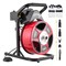Vevor Drain Cleaner Machine 50FT x 1/2Inch Manual Feed Snake Auger with 4 Cutter RC-9002F - alternate 1
