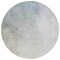 Homeroots 8' Beige Sky Blue And Teal Blue Round Ombre Washable Indoor Outdoor Area Rug 577904 - alternate 7