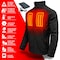 Actionheat 5V Battery Heated Softshell Jacket, Men's, Black, M 675595807657 - alternate 9