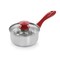 Gibson Home Crawson 7 Piece Stainless Steel Cookware Set in Chrome with Red Handles 127768.07 - alternate 9