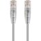 Monoprice Slim Cat6 Utp Cable, 7 ft.Gray 13539 - alternate 1