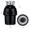 Eco Logic 3/4 HP Continuous Feed Garbage Disposal with Black Sink Flange 10-US-EL-9-DS-3B-BK - alternate 7