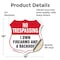 Signmission No Trespassing Shield Sign I Own Firearm, 18 Inch X 18 Inch, Vinyl Decal SHI-D-18-422 - alternate 5