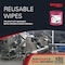 Wypall WypAll PowerClean X80 Heavy Duty Cloths (41055), Jumbo Roll, Extended Use Towels, Red 41055 - alternate 18