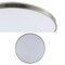 Jonathan Y Astrid 21.25" 1-Light Modern Minimalist Iron Circle Integrated LED Flush Mount, Brushed Nickel JYL7908B - alternate 11