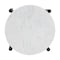 Baxton Studio Caledon Marble End Table, Round 270-14707-ZORO - alternate 7