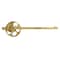 Kingston Brass Universal Front or Side Mount Toilet Tank Lever with Knurled Handle, Brushed Brass KTRKXD7 - alternate 1