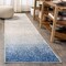 Jonathan Y Shore Modern Gradient Blue/Cream 2 ft. x 8 ft. Runner Rug CTP111B-28 - alternate 1
