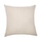 Homeroots 20" Ivory Check Cotton Blend Throw Pillow With Embroidery 549440 - alternate 8