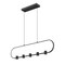 Z-Lite Saros Matte Black 5 Light Linear Chandelier 4101-42L-MB-LED - alternate 7