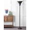 Jonathan Y Dragonfly Tiffany-Style 71" Torchiere Floor Lamp, Bronze/Green JYL8002B - alternate 9