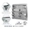 Iliving Silver 20 in. 3368 CFM Smart Remote Shutter Exhaust Fan with Thermostat, Humidistat, Variable Speed ILG8SF20VC - alternate 10