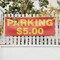 Signmission Parking $5 Dollars, 18 Inch x 48 Inch, Vinyl Banner B-30778 - alternate 5