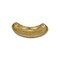 Homeroots 7in Gold Crescent Metal Handmade Vanity Tray 483178 - alternate 1