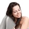 Lavish Home 6PC Bathroom Towels Set 100% Cotton Bathroom Accessories Soft Towel Set for Shower, Gym, Dorm, Spa 67-0035-GRY - alternate 9