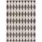 Homeroots 3' X 5' Brown Geometric Washable Indoor Outdoor Area Rug 577019 - alternate 8