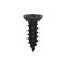 Auveco #8 x 1/2in Phillips Flat Head Tapping Screw with #6 Head Black Oxide, 100PK 10173 - alternate 1