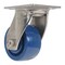 Vestil Solid Polyurethane Swivel Caster 4 In. Diameter x 2 In. Width 800 Lb. Capacity Dark Blue CST-F-SS-4X2SP-S - alternate 5