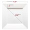 Smarty Had A Party 10.75" White Square Plastic Dinner Plates (120 Plates), 120PK 6910-CASE - alternate 8