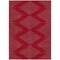 Homeroots 10' X 14' Red And Gray Geometric Washable Indoor Outdoor Area Rug 598787 - alternate 9