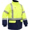 Bisley ANSI Type R Class 3 Jacket with Navy Bottom and X-Back 343M6450X-YLNV/L - alternate 1