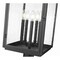 Z-Lite Hartwell 5-Light Outdoor Pier Mounted Fixture, 12 in W x 28.75 H, Sand Black 5019PHXLR-533PM-BK - alternate 8
