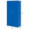 Sandusky Light Duty Welded Steel Storage Cabinet, 30x18x66, Blue VF31301866-06 - alternate 5