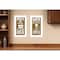 Homeroots Set Of Two Life Begins and Ends With Coffee White Framed Print Wall Art, 2PK 408223 - alternate 3