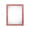 Homeroots 20" x 24" Red Solid Wood Hanging Picture Frame 386529 - alternate 5