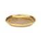 Homeroots 6in Gold Cast Iron Handmade Round Trinket Tray 634792 - alternate 8