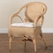 Bali & Pari Reinu Natural Rattan Dining Chair 253-13659-ZORO - alternate 10