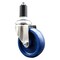 Service Caster 4 Inch 316SS Solid Polyurethane Wheel Swivel 1-3/8 Inch Expanding Stem Caster SCC-SS316EX20S414-SPUS-138 - alternate 1
