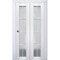 Sartodoors Sliding Closet Bi-fold Doors White Solid Core Modern Interior VEREGIO7412BF-WS-60 x 96 (2* 30x96) - alternate 1