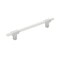 Amerock Urbanite 6-5/16 in 160 mm Center-to-Center Polished Chrome/White Cabinet Pull BP77816026WHT - alternate 1