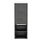 Homeroots 12" Smoky Black Wood Floating Single Door Bathroom Vanity And Medicine Cabinet 543606 - alternate 6
