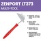 Zenport Stainless Weeder, Hoe, Rake Combo Hand Tool, 12PK LT373 - alternate 5