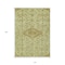 Homeroots 10' X 14' Sage Medallion Washable Indoor Outdoor Area Rug 607415 - alternate 9