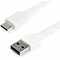 Startech.Com 1M USB A to USB C Charging Cable Durable RUSB2AC1MW - alternate 1