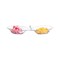 Smarty Had A Party Clear Round 2-Hole Mini Plastic Candy Bowls (288 Bowls), 288PK 2631-CASE - alternate 8