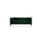 Homeroots 83" Green Velvet Wood Sofa With Toss Pillows 543950 - alternate 9