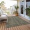Homeroots 9' X 12' Gray Oriental Washable Indoor Outdoor Area Rug 563806 - alternate 9