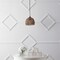 Jonathan Y Campana 8.25" 1-Light Bohemian Modern Woven Rope/Iron LED Pendant, Brown JYL6512E - alternate 10